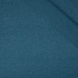 MELANGE SEA BLUE - Viscose jersey with elastane