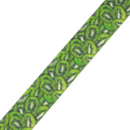 Woven printed elastic band - KIWI / Choice of sizes