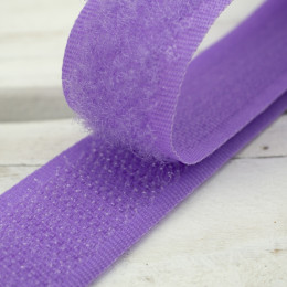 Nylon Velcro Hoop Tape 20 mm complet -  purple