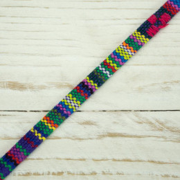 Cord with a boho motif - multicolor
