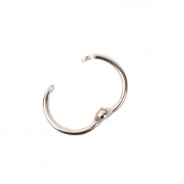 Openable metal ring 20mm - silver