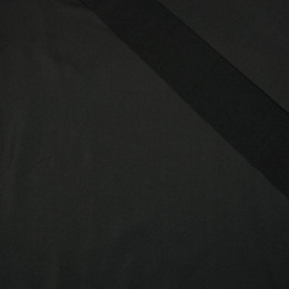 200cm - BLACK - Woven fabric sateen type