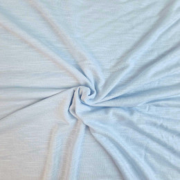 "Flame yarn" Viscose jersey - LIGHT BLUE/  BABY BLUE