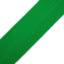 Cotton webbing tape 30mm - green