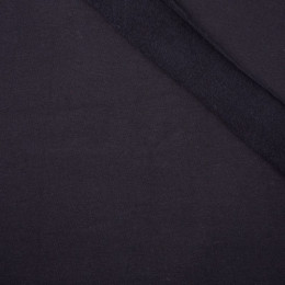 BLACK - brushed knitwear with elastane 290g