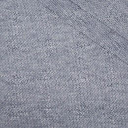 42cm - Melange light blue - Thin jumper knit with diamond pattern