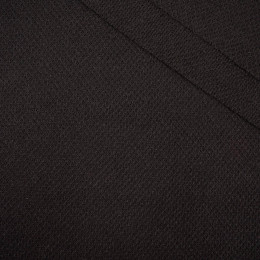 42cm - BLACK - Thin jumper knit with diamond pattern