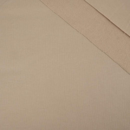 100cm - HAZELNUT / beige - looped knitwear with elastan PE260