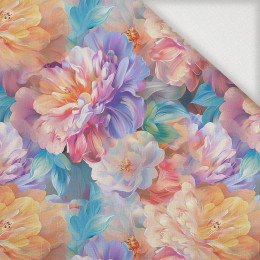 PASTEL FLOWERS WZ.19 - Woven Fabric for tablecloths
