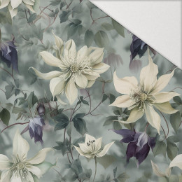 PASTEL FLOWERS WZ.4 - Hydrophobic brushed knit