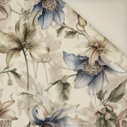 PASTEL FLOWERS WZ.5- Upholstery velour 