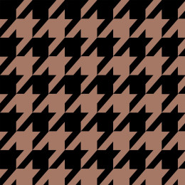 HOUNDSTOOTH / Mocha Mousse 