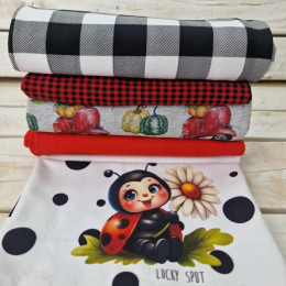 Fabric bundle PAT. 26 - looped knit fabric