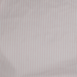 PINK VERTICAL STRIPES - Cotton woven fabric