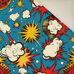 RETRO COMICS PAT.4- Upholstery velour 