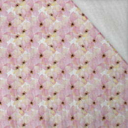 PINK FLOWERS (IN THE MEADOW) - Cotton muslin