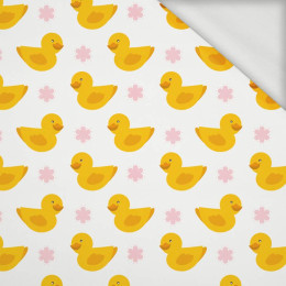 DUCKLINGS (ANIMAL GARDEN) - looped knit fabric