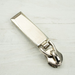 Slider for zipper tape 5mm - silver