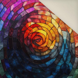 STAINED GLASS WZ.3 - panel (60cm x 50cm) Upholstery velour