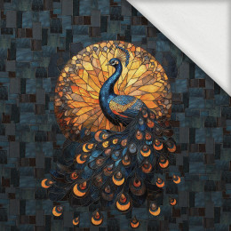 STAINED GLASS WZ.9 -  PANEL (60cm x 50cm) looped knit fabric with elastane ITY