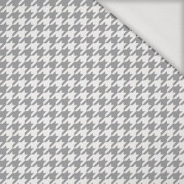 50cm GREY HOUNDSTOOTH / WHITE - Viscose jersey