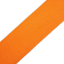 Cotton webbing tape 30mm - orange