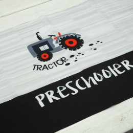 TRACTOR / grey - panel Waterproof woven fabric EN