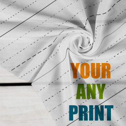 FABRIC WITH CUSTOM PRINT - Crepe