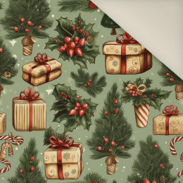 Vintage Christmas wz.13- Upholstery velour 
