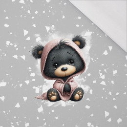 WINTER ANIMALS wz.12 - panel (60cm x 50cm) SINGLE JERSEY