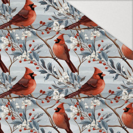 WINTER FLOWERS WZ.15 - Hydrophobic brushed knit