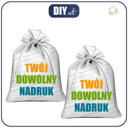 Gift pouches - WITH CUSTOM PRINT - sewing set