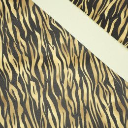 GOLDEN TIGER (35 cm x 70 cm) - thick pressed leatherette
