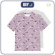 KID’S T-SHIRT- WATERCOLOR BOUQUET Pat. 5 - single jersey