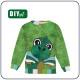 CHILDREN'S (NOE) SWEATSHIRT - DRAGON DINO - sewing set