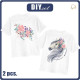 2-PACK - KID’S T-SHIRT - HORSE pat. 2 - sewing set