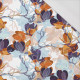 MAGNOLIAS pat. 2 (colorful) - single jersey with elastane 