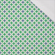 ROSETTES / blue - green  - single jersey with elastane 
