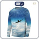 MEN’S SWEATSHIRT (OREGON) BASIC - SKY JOURNEY - looped knit fabric XL
