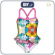 Girl's swimsuit - GEOMETRY pat. 1 86-92