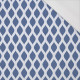 WHITE CHAINS (CLASSIC BLUE) - single jersey with elastane 