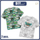 2-PACK - KID’S T-SHIRT - COMIC BOOK / yeah - sewing set