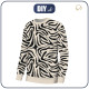 WOMEN'S SWEATSHIRT (HANA) BASIC - ZEBRA PAT. 1 - sewing set