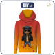 HYDROPHOBIC HOODIE UNISEX - PLUSH BUT GRIZZLY - sewing set