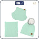 MINT / fox - Cap and loop creative sewing set