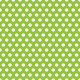 OKTOBERFEST BIG DOTS / green - single jersey with elastane TE210