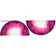SPECKS (fuchsia) - circle skirt panel 