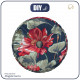 DECORATIVE CUSHION - RED POPPIES (RED GARDEN) - sewing set