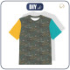 KID’S T-SHIRT - DINO CONTOUR - single jersey ITY