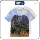 CHILDREN'S SPORTS T-SHIRT - JUST HERO - single jersey (92/98)